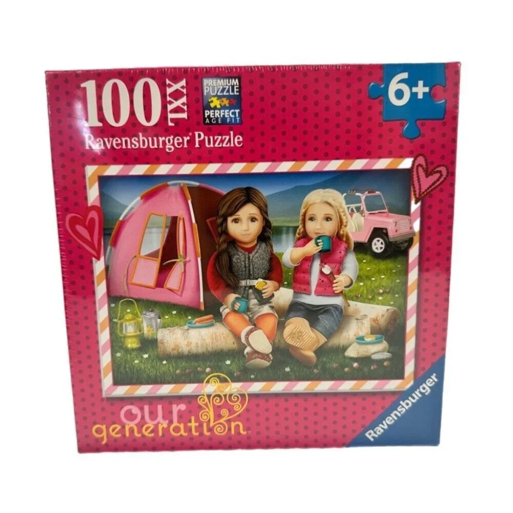 Ravensburger Our Generation Camping 100pc XXL Jigsaw Puzzle BRAND NEW!